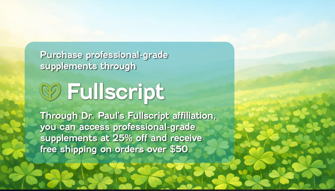 A lush green clover field bathed in soft spring light, evoking St. Patrick's Day renewal — representing green superfoods, gut health, and whole-body wellness.